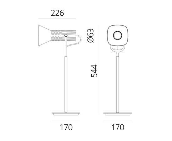 Настольная лампа Artemide Fiamma Table, фото 5