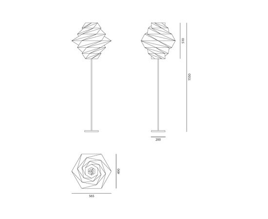 Торшер Artemide Fukurou Floor, фото 2