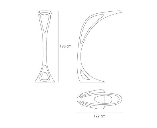Напольный светильник Artemide Genesy, фото 4