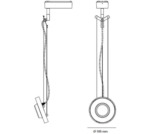 Подвесной светильник Artemide Architectural LoT Adjustable pendant, фото 3