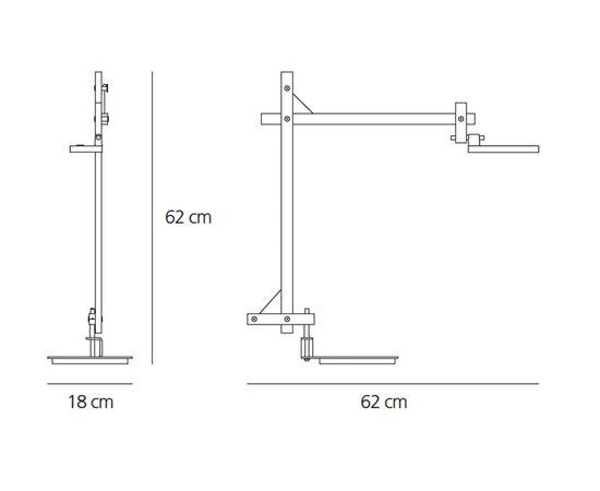 Настольная лампа Artemide Lotek, фото 4