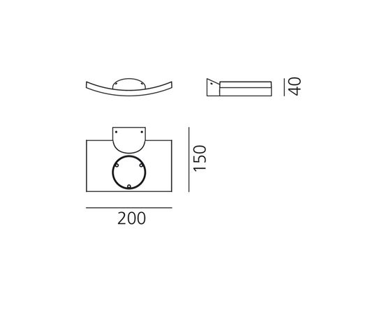 Настенный светильник Artemide Microsurf, фото 2
