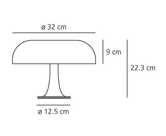 Настольная лампа Artemide Nessino, фото 2