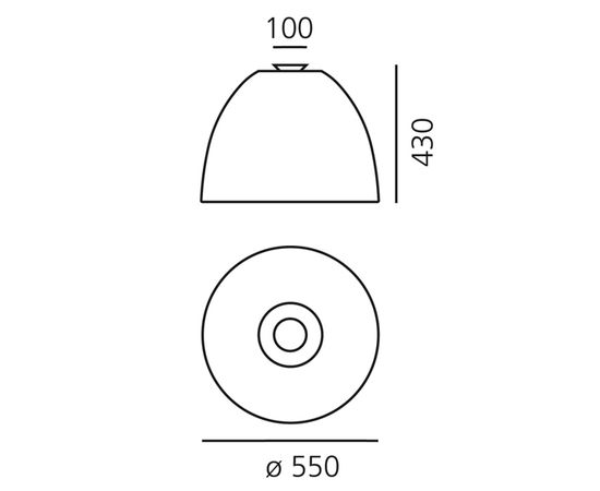 Потолочный светильник Artemide Nur Gloss LED Soffitto, фото 2