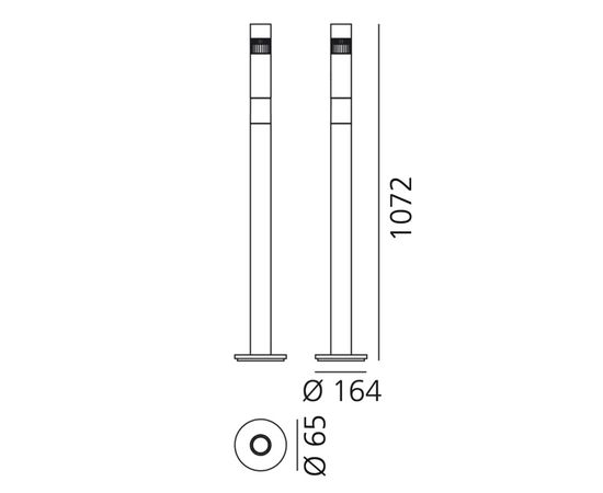 Напольный светильник Artemide Objective Floor, фото 3