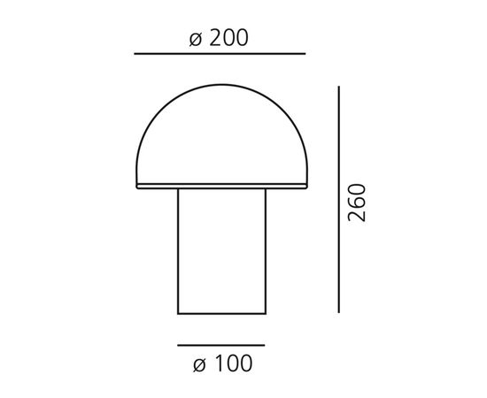 Настольная лампа Artemide Onfale little, фото 2
