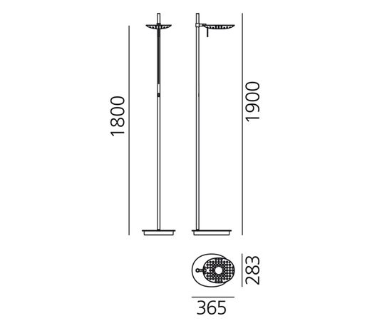 Напольный светильник Artemide Reall LED Floor, фото 4