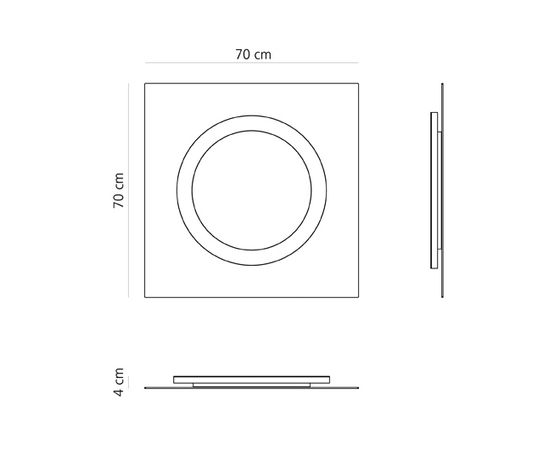 Настенный светильник Artemide Samo Square, фото 2