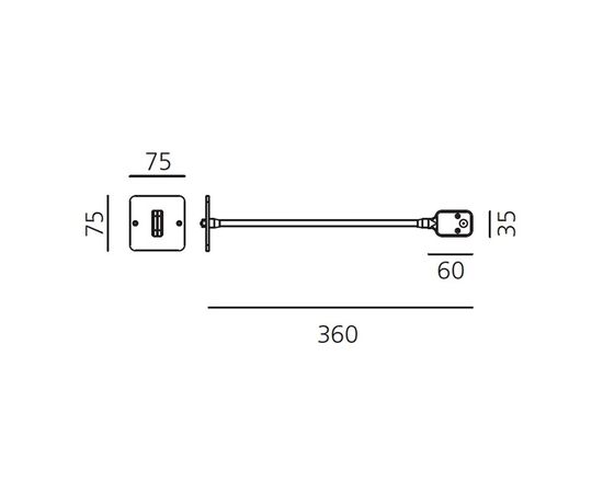 Настенный светильник Artemide Skopos, фото 2
