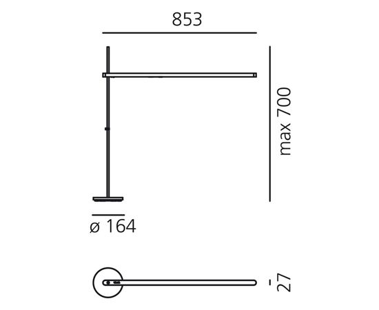 Настольная лампа Artemide Talak table Led, фото 2