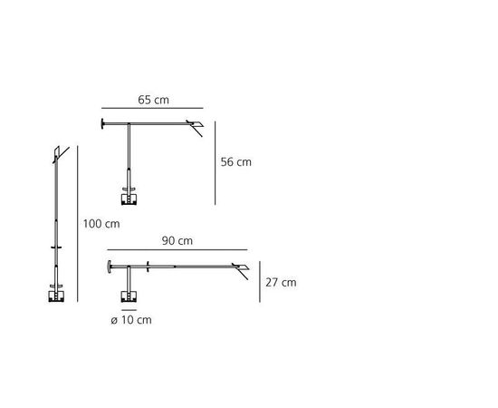 Настольная лампа Artemide Tizio 35 Black, фото 2