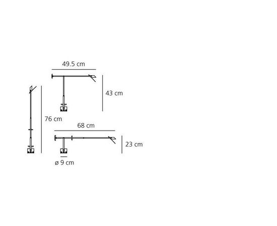 Настольная лампа Artemide Tizio micro, фото 2