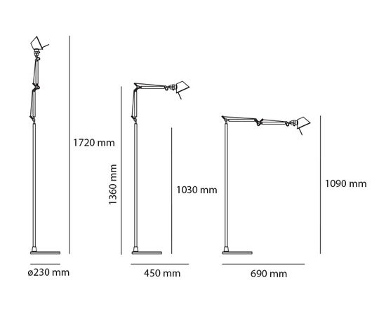 Настенный светильник Artemide Tolomeo Micro Wall, фото 2