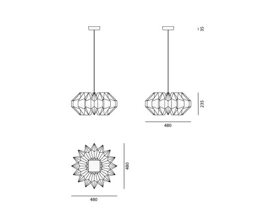 Подвесной светильник Artemide Wuni, фото 2