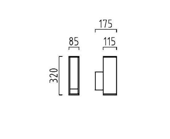 Настенный светильник Helestra TENDO 44 A18145.93, фото 2