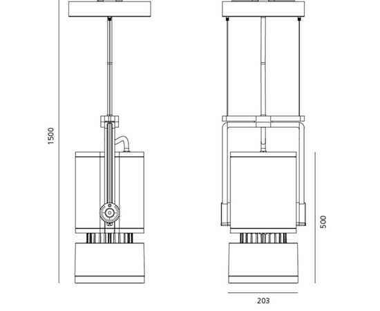 Подвесной светильник Artemide outdoor Cariddi Suspension, фото 2