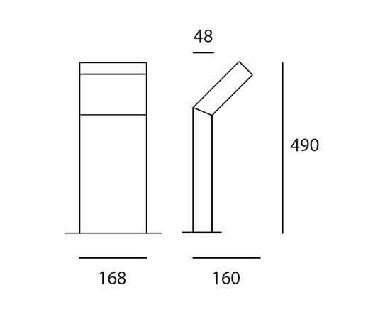 Осветительный столб Artemide outdoor Chilone Up White, фото 4