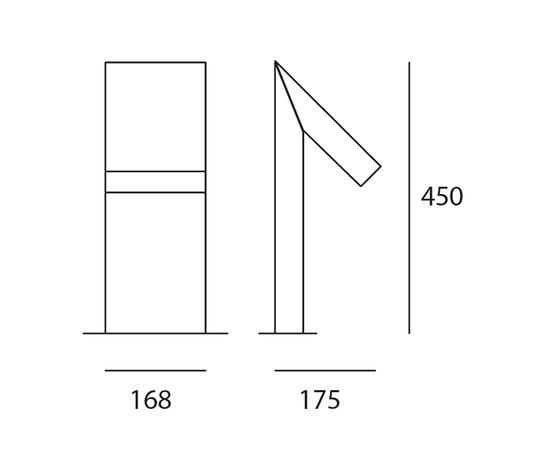 Настенный светильник Artemide outdoor Chilone terra 45, фото 3