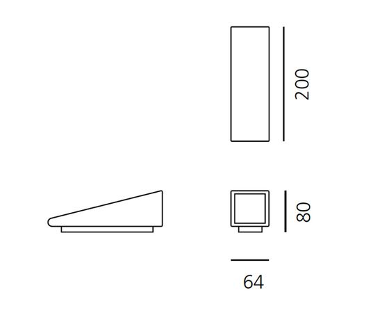 Настенный светильник Artemide outdoor Cuneo Mini, фото 3