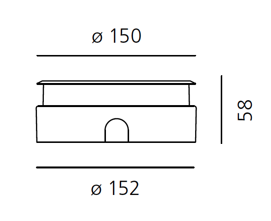 Встраиваемый в стену светильник Artemide outdoor Ego 150 flat walk-over, фото 2