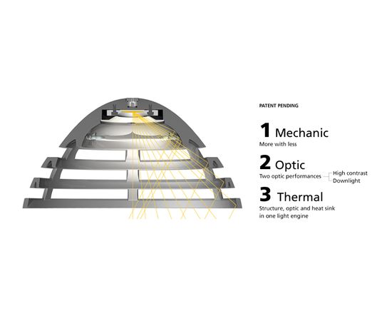 Подвесной светильник Artemide Architectural Incipit 214 Suspension, фото 5