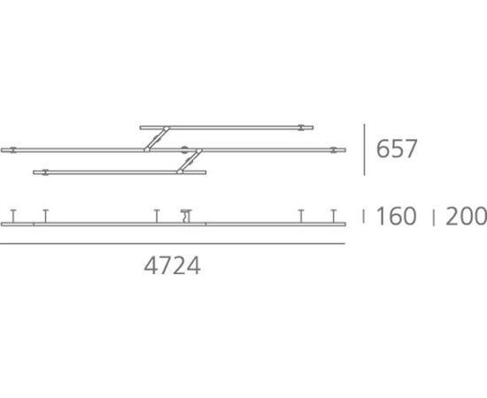 Настенно-потолочный светильник Artemide Architectural Kao Wall/Ceiling Kit E, фото 4