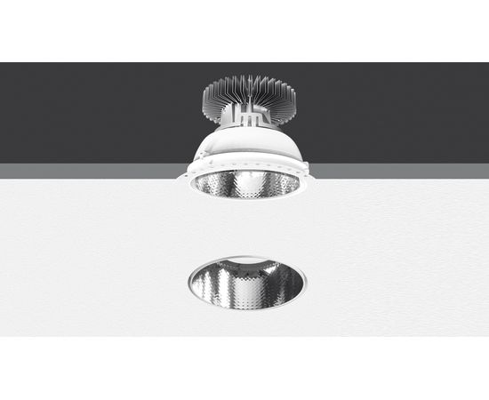 Встраиваемый в потолок светильник Artemide Architectural Luceri LED trimless Sharp edge trim, фото 4