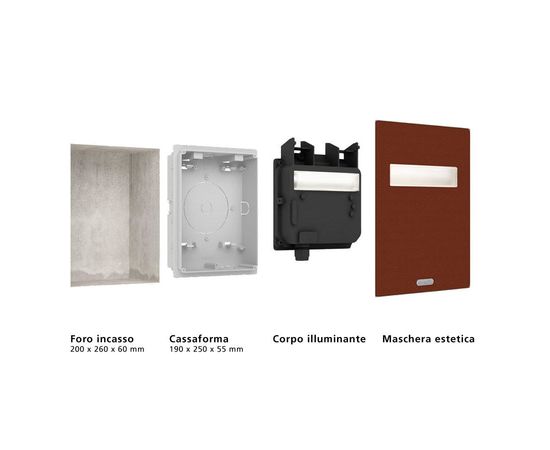 Встраиваемый в стену светильник Artemide Architectural Nuda recessed, фото 2