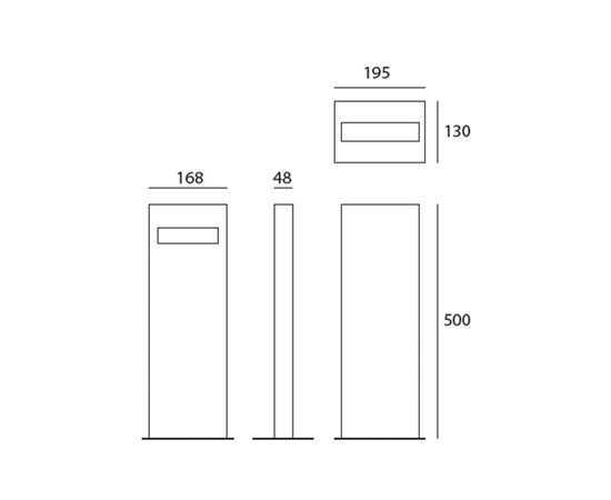 Осветительный столб Artemide Architectural Nuda floor, фото 2