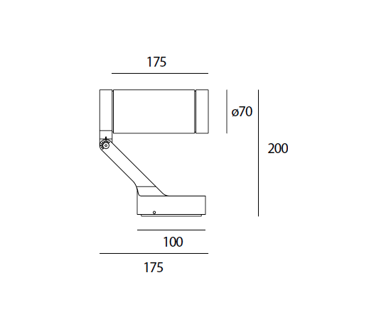 Уличный прожектор Artemide outdoor Obice, фото 4