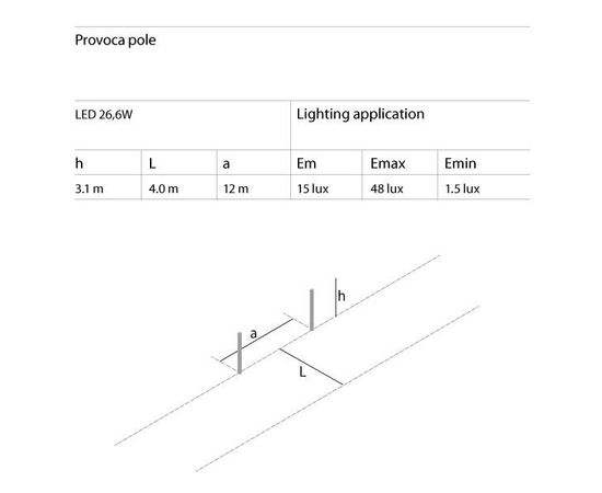 Настенный светильник Artemide outdoor Provoca parete, фото 4