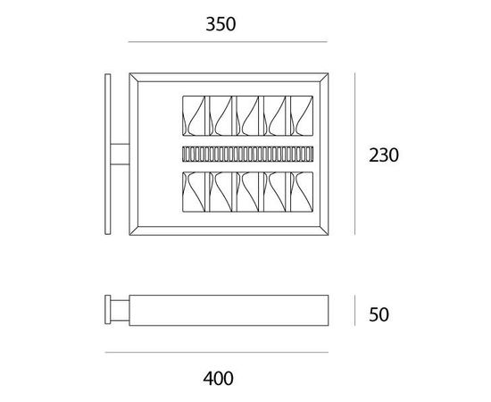 Настенный светильник Artemide outdoor Provoca parete, фото 8