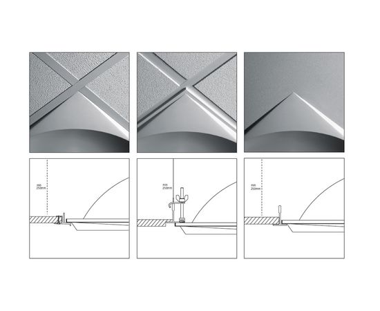 Встраиваемый в потолок светильник Artemide Architectural Solar Led, фото 4