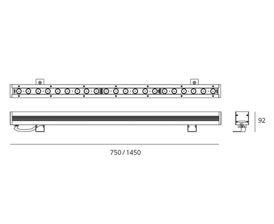Настенный светильник Artemide outdoor SuperSpike, фото 3