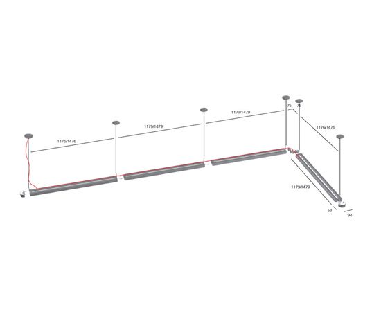 Подвесная система освещения Artemide Architectural Talo System Suspension, фото 2