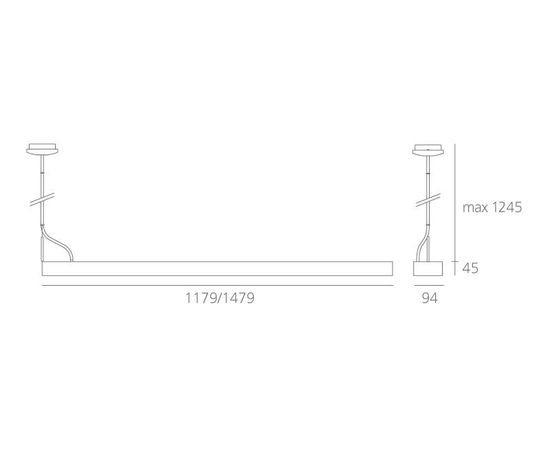 Подвесная система освещения Artemide Architectural Talo System Modules, фото 2