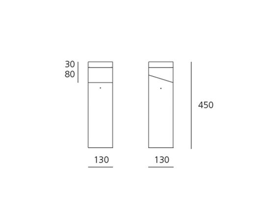 Осветительный столб Artemide outdoor Tetragono Floor, фото 2