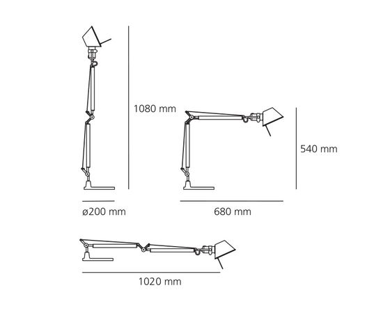 Настольная лампа Artemide Tolomeo Mini Table, фото 4