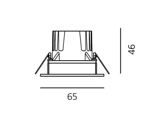 Встраиваемый в потолок светильник Artemide Architectural Zeno Up 3, фото 2