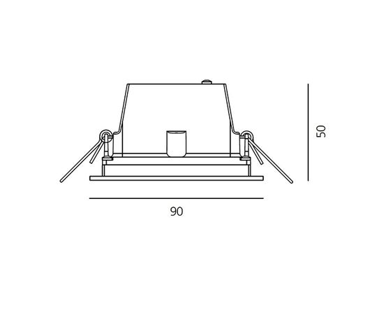 Встраиваемый в потолок светильник Artemide Architectural Zeno Up 4, фото 3