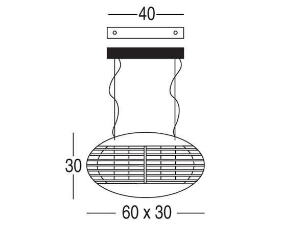 Подвесной светильник Penta Tocco 0405-23-20, фото 2