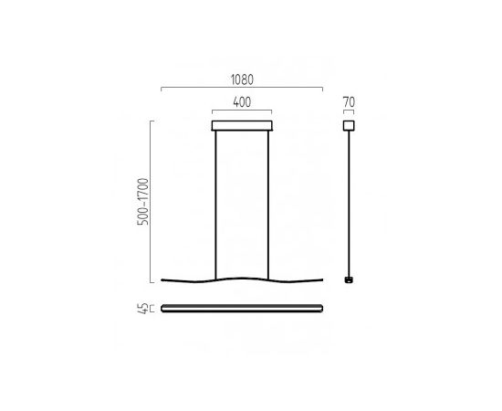 Подвесной светильник Helestra LEXX-W 16/1640.20, фото 3