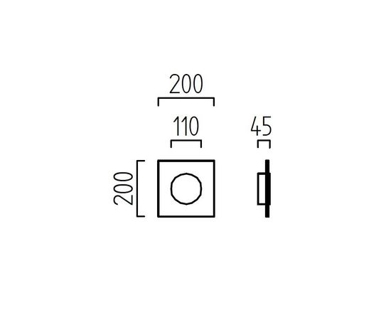 Настенный светильник Helestra ALIDE 18/1316.06/5104, фото 2