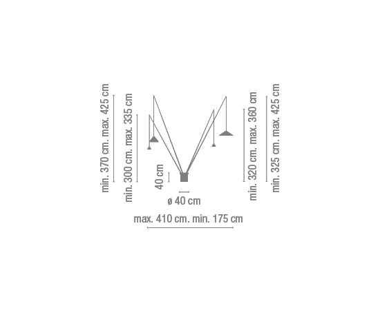 Напольный светильник Vibia North 5625.04, фото 2