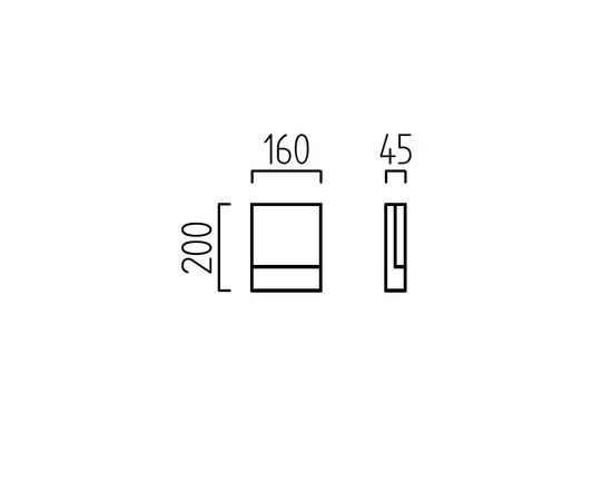 Настенный светильник Helestra REEF A18505.46, фото 3