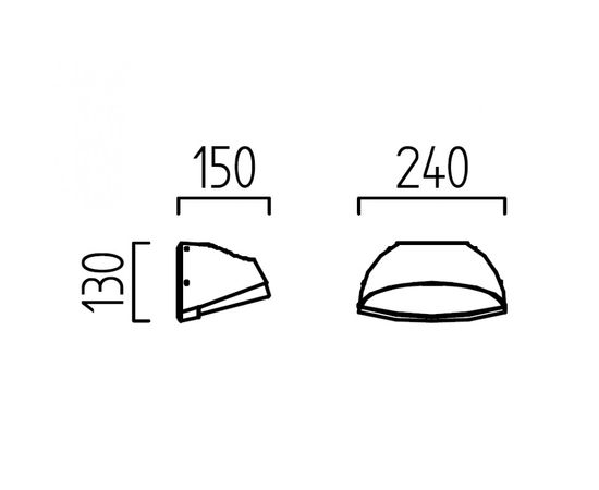 Настенный светильник Helestra BELT A18602.93, фото 3