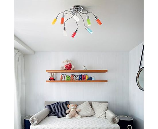 Потолочный светильник Ideal Lux ECOFLEX PL6 COLOR, фото 4