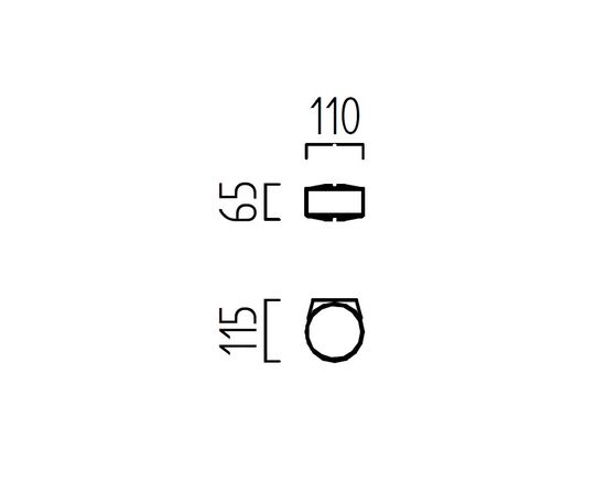 Настенный светильник Helestra FLOW A28513.98, фото 2