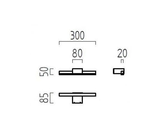 Настенный светильник Helestra IVY 18/1547.26, фото 2