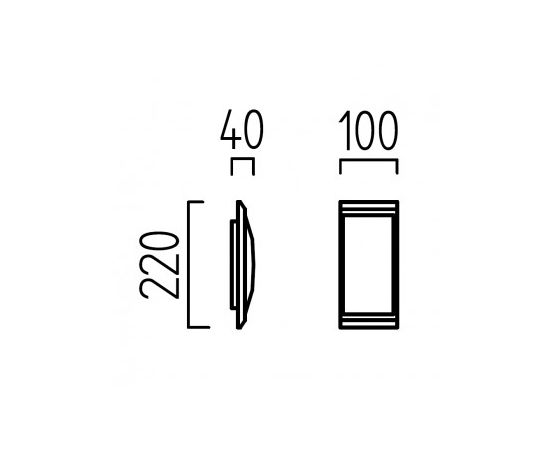 Настенный светильник Helestra KAPO A18610.93, фото 2